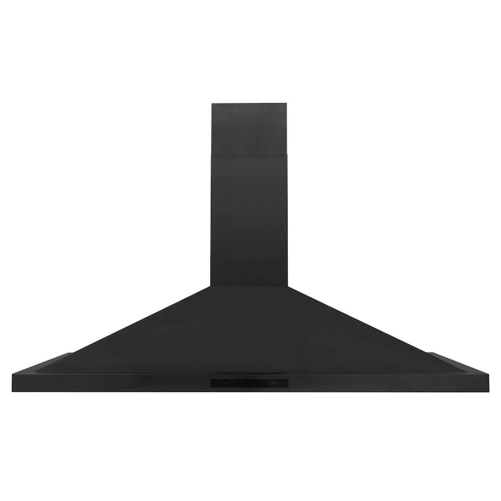 ZLINE 42 in. Convertible Vent Wall Mount Range Hood in Black Stainless Steel, Handle Open Box-Good Condition - Image 4