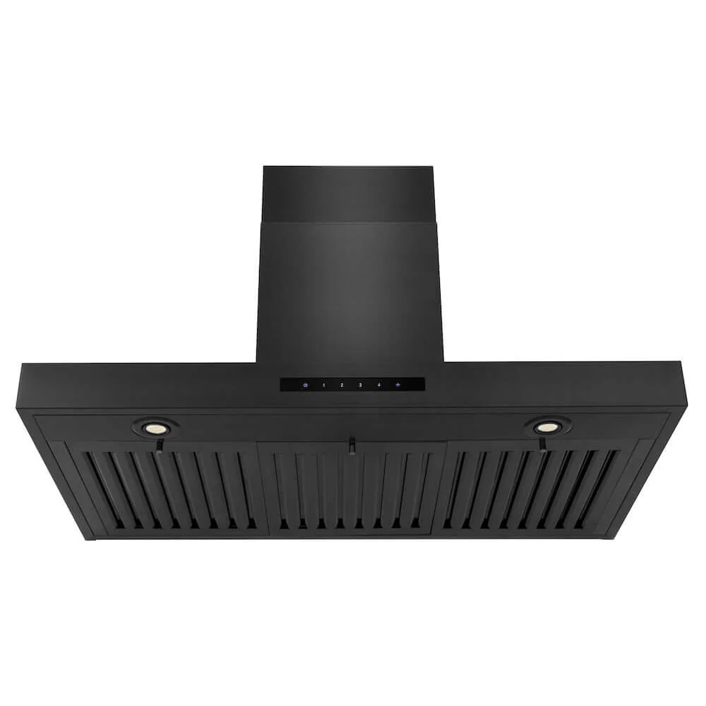 ZLINE 30 in. Convertible Vent Wall Mount Range Hood in Black Stainless Steel, Handle Open Box-Good Condition - Image 5