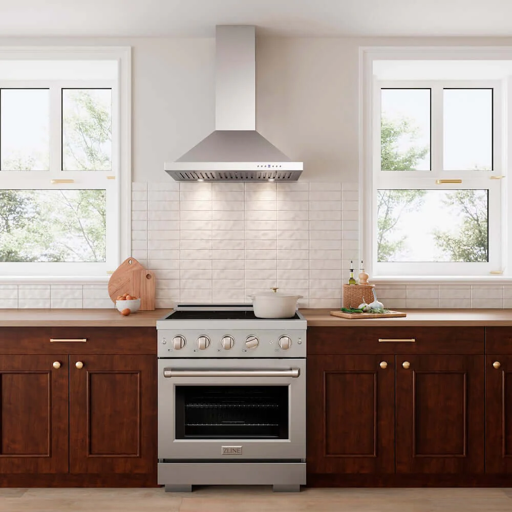 ZLINE 30 in. Convertible Vent Wall Mount Range Hood in Stainless Steel, Handle Open Box-Good Condition - Image 16