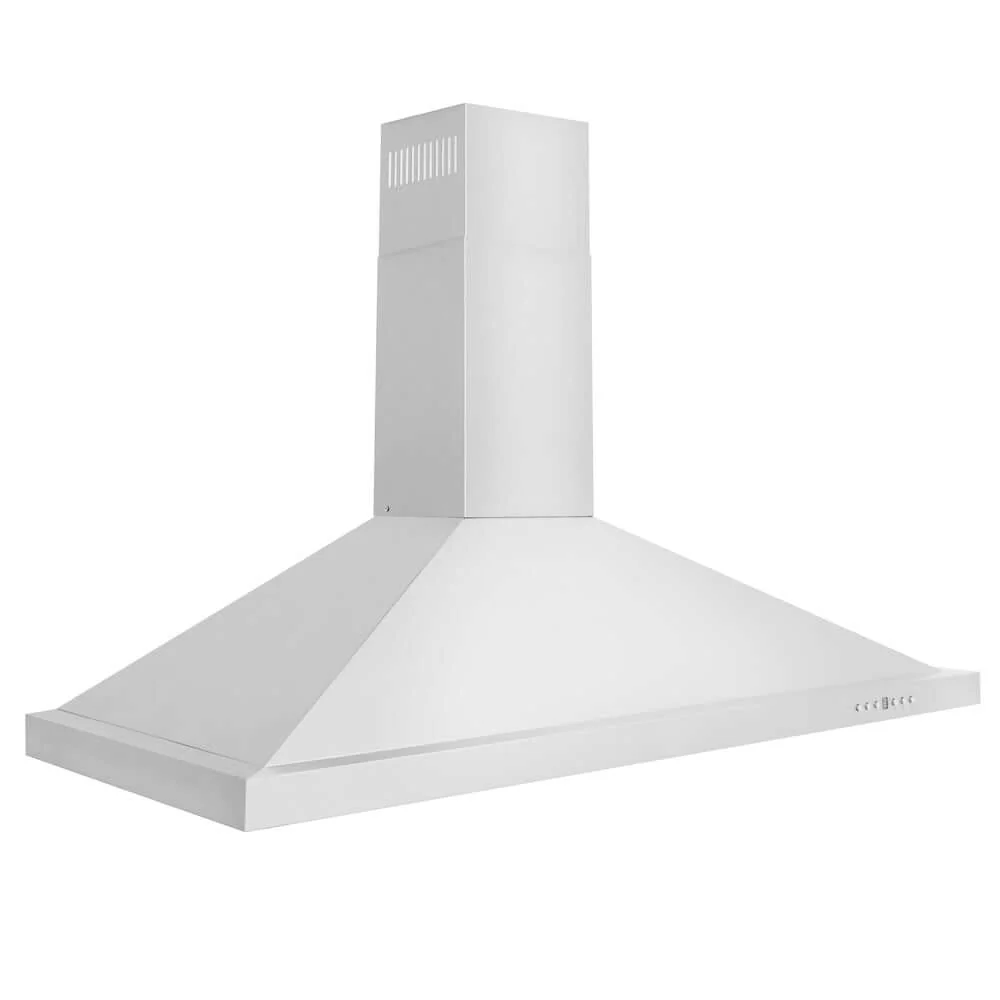 ZLINE 42 in. Convertible Vent Outdoor Approved Wall Mount Range Hood in Stainless Steel, Handle Open Box-Good Condition - Image 3