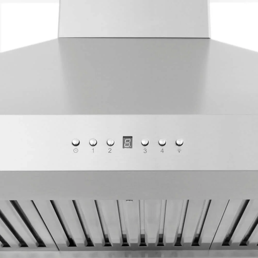 ZLINE 36 in. Convertible Vent Wall Mount Range Hood in Stainless Steel, Handle Open Box-Good Condition - Image 6