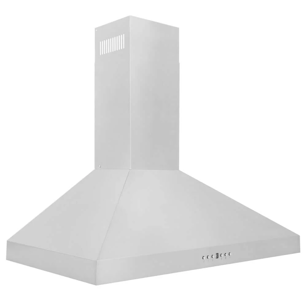 ZLINE 30 in. Convertible Vent Convertible Vent Wall Mount Range Hood in Stainless Steel, Handle Open Box-Good Condition - Image 3