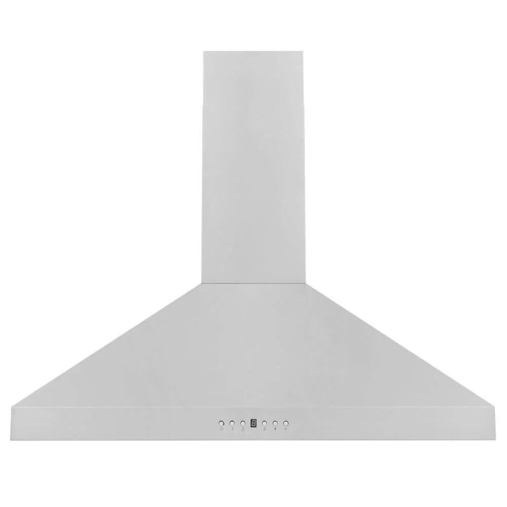 ZLINE 30 in. Convertible Vent Convertible Vent Wall Mount Range Hood in Stainless Steel, Handle Open Box-Good Condition - Image 4