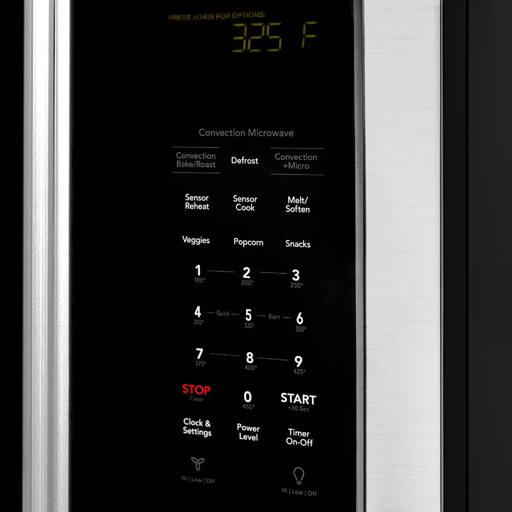 ZLINE 30 in. 1.5 cu. ft. Over-The-Range Convection Microwave Oven in Stainless Steel with Traditional Handle and Sensor Cooking, Open Box-Good Condition - Image 9