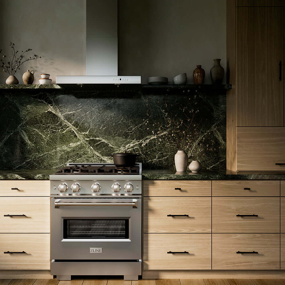 ZLINE 30 in. 4.2 cu. ft. Classic Dual Fuel Range with 4 Burner DuoPro™ Cooktop and Electric Convection Oven in Stainless Steel, Open Box-Good Condition - Image 25
