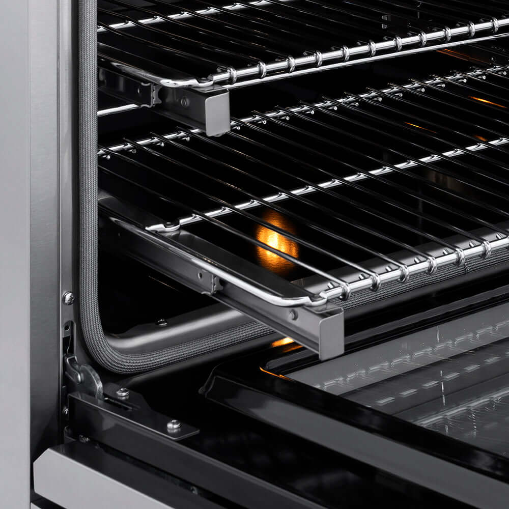 ZLINE 36 in. 5.2 cu. ft. Classic Dual Fuel Range with 6 Burner DuoPro™ Cooktop and Electric Convection Oven in Stainless Steel, Open Box-Good Condition - Image 20