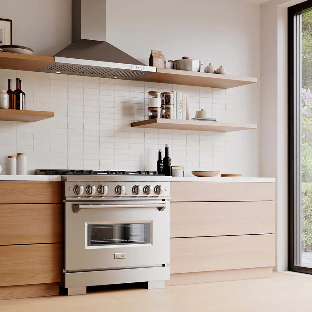 ZLINE 36 in. 5.2 cu. ft. Classic Dual Fuel Range with 6 Burner DuoPro™ Cooktop and Electric Convection Oven in Stainless Steel, Open Box-Good Condition - Image 24