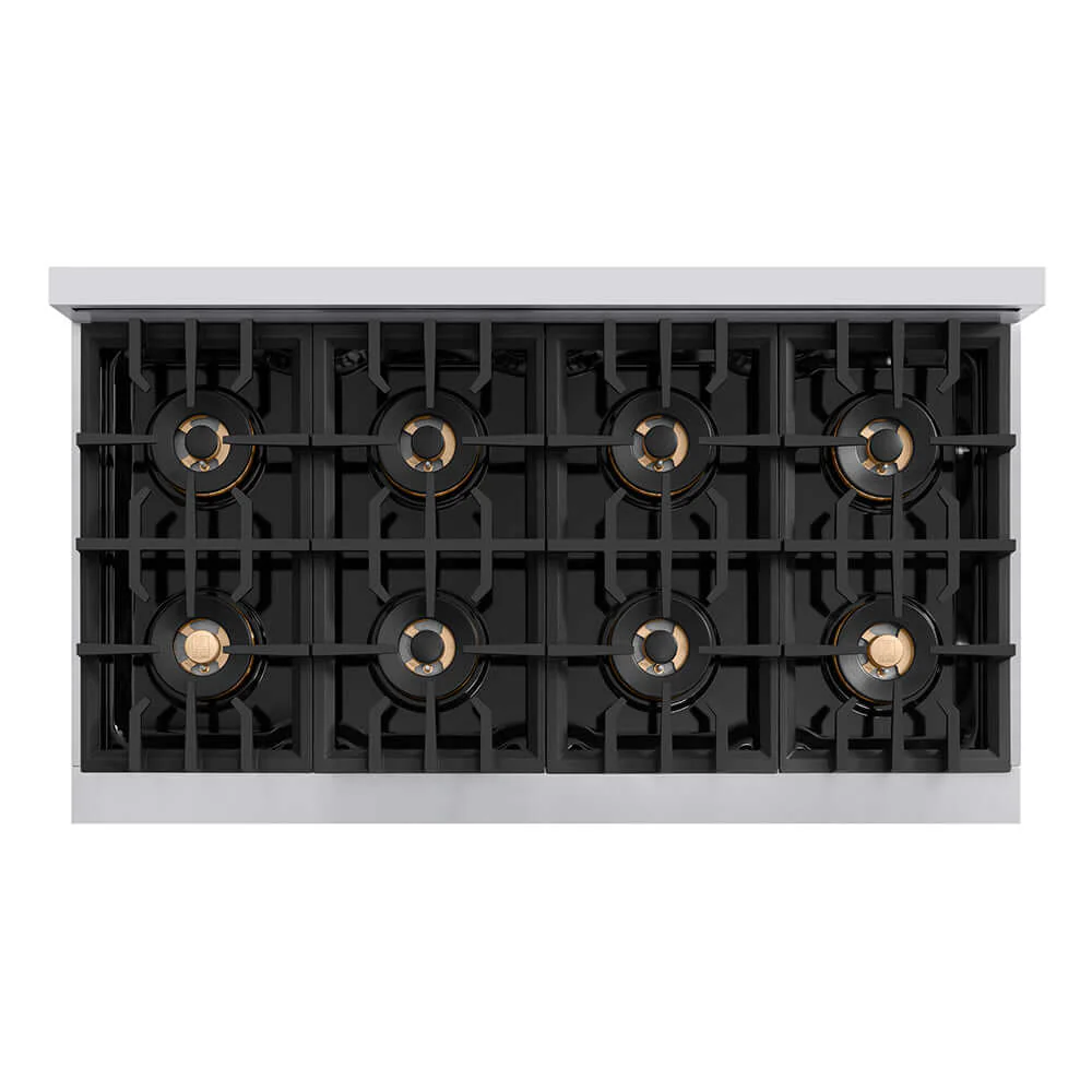ZLINE 48 in. 6.7 cu. ft. Classic Dual Fuel Range with 8 Burner DuoPro™ Cooktop and Dual Ovens in Stainless Steel, Open Box-Good Condition - Image 11