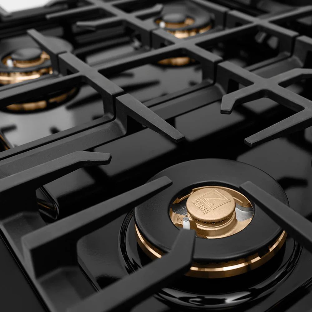ZLINE 30 in. 4.2 cu. ft. Classic Dual Fuel Range with 4 Burner DuoPro™ Cooktop and Electric Convection Oven in Black Stainless Steel, Open Box-Good Condition - Image 14