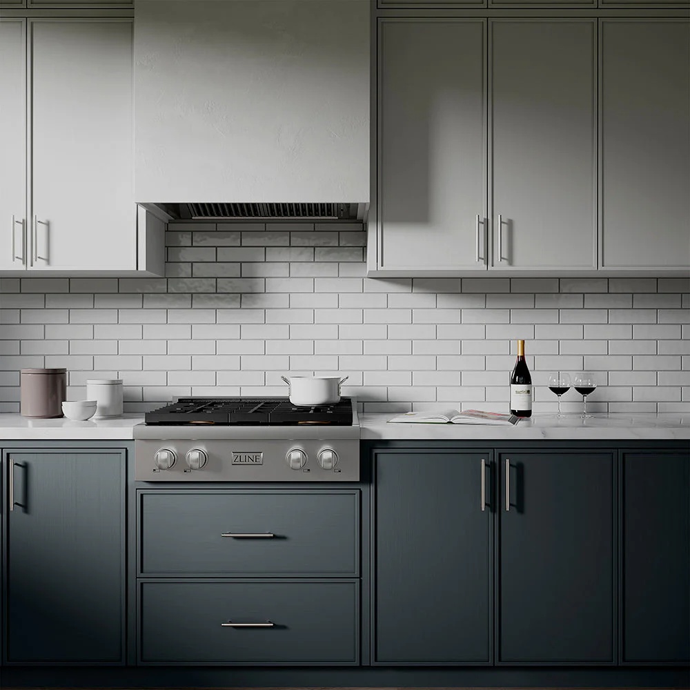 ZLINE 30 in. Paramount Gas Rangetop with 4 Burner DuoPro™ Cooktop in Stainless Steel - Image 8
