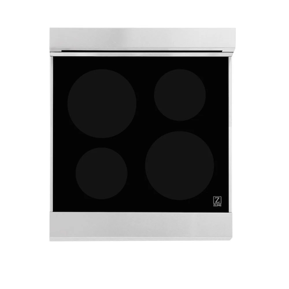 ZLINE 24 in. 2.8 cu. ft. Legacy Induction Range with 4 Element Cooktop and Electric Oven in Satin Stainless Steel, Open Box-Good Condition - Image 5
