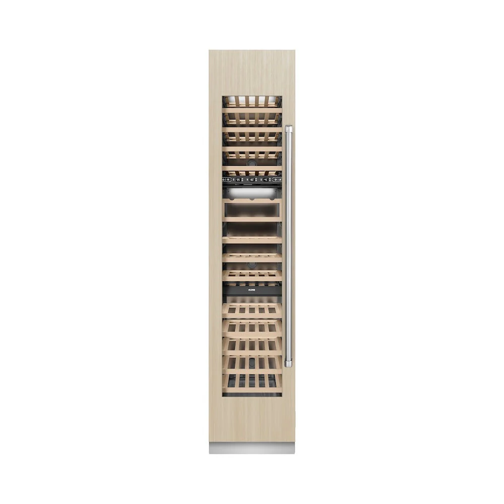ZLINE 18 in. 9.0 cu. ft. Triple Zone 68 Bottle Panel Ready Left Hinge Column Wine Cooler, Open Box-Good Condition - Image 6