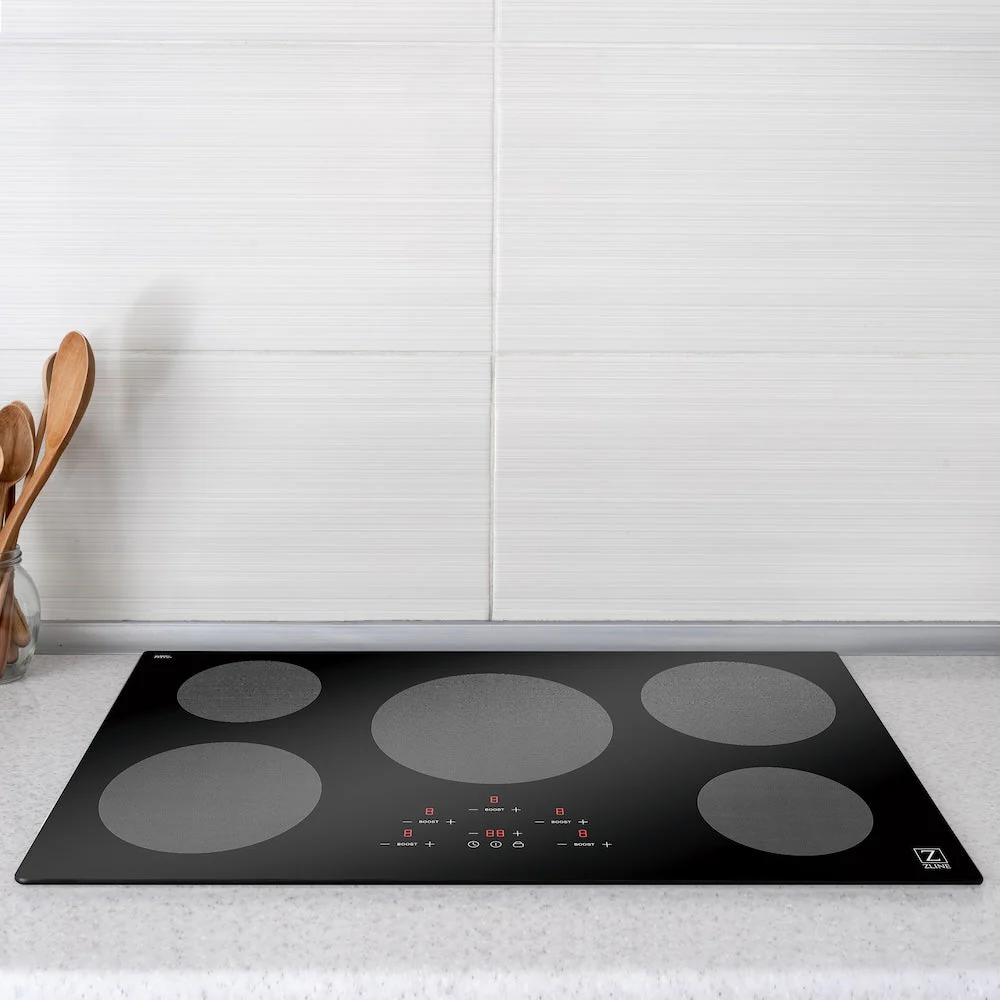 ZLINE 36 in. Induction Cooktop with 5 Burners, Open Box-Good Condition - Image 2