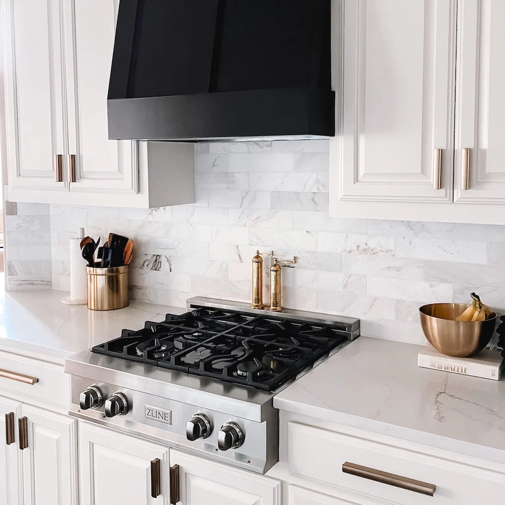 ZLINE 30 in. Legacy Gas Rangetop with 4 Burners and Porcelain Cooktop in Stainless Steel, Open Box-Good Condition - Image 9