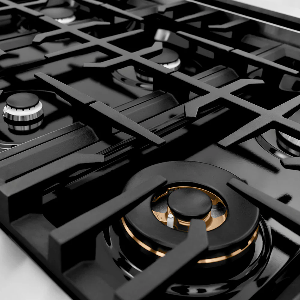 ZLINE 36 in. Classic Gas Rangetop with 6 Burners and Porcelain Cooktop in Stainless Steel, Open Box-Good Condition - Image 6