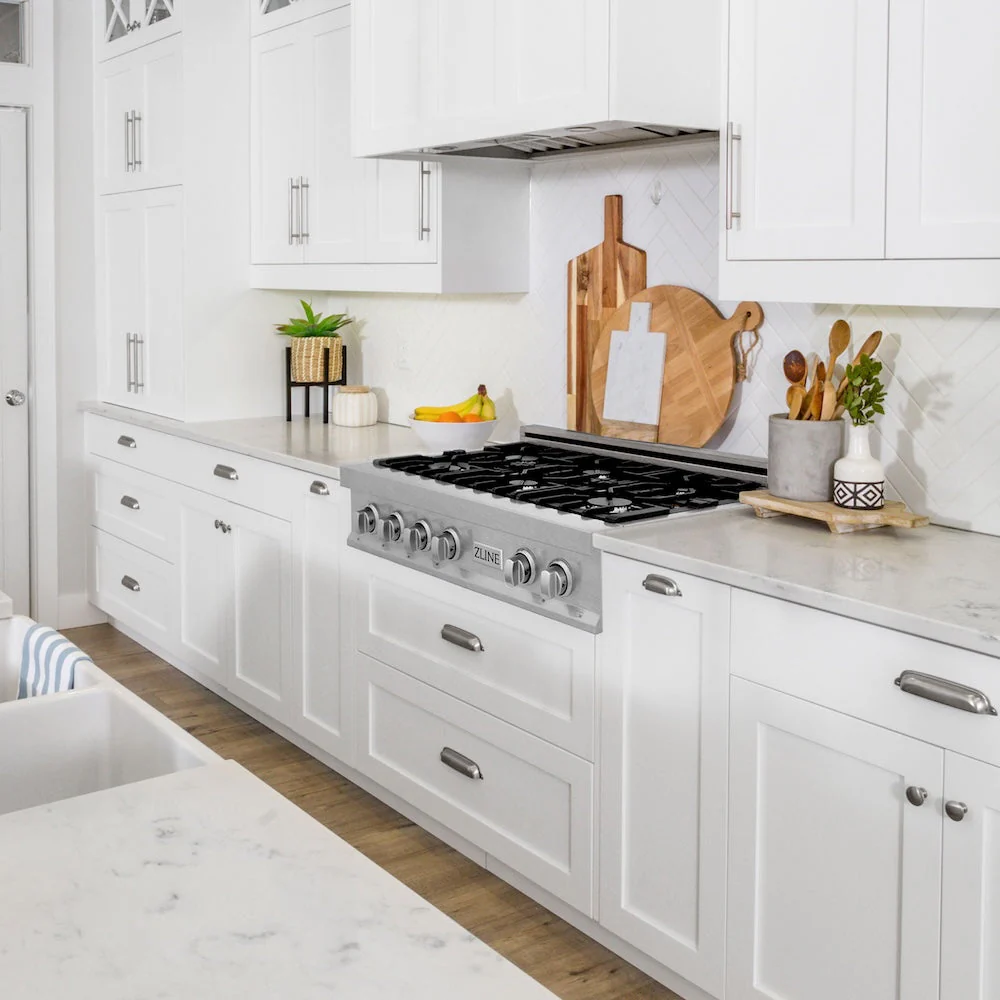 ZLINE 30 in. Legacy Gas Rangetop with 4 Burners and Porcelain Cooktop in Satin Stainless Steel, Open Box-Good Condition - Image 11