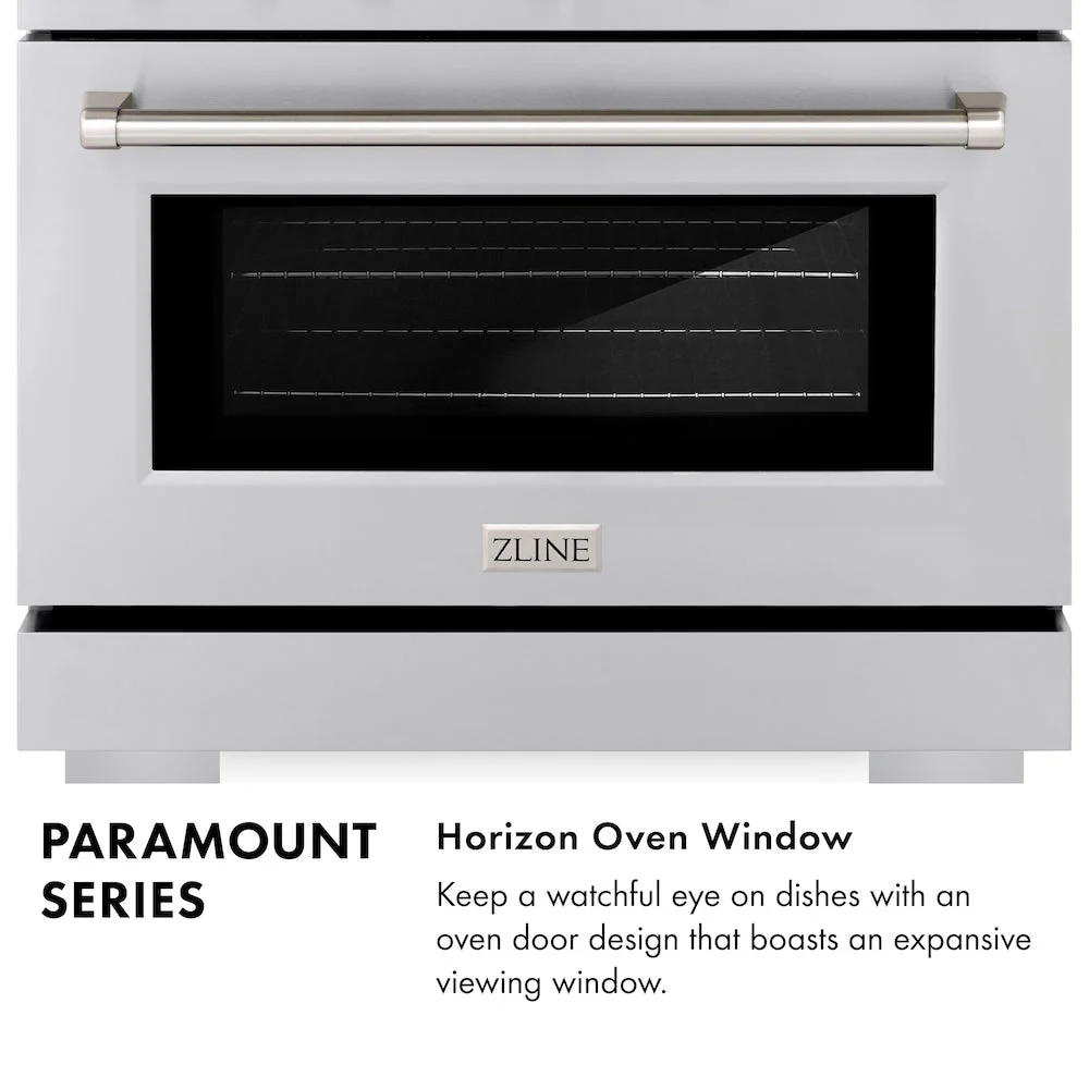 ZLINE 48 in. 6.7 cu. ft. Paramount Double Oven Gas Range with 8 Burner Cooktop in Stainless Steel, Open Box-Good Condition - Image 6