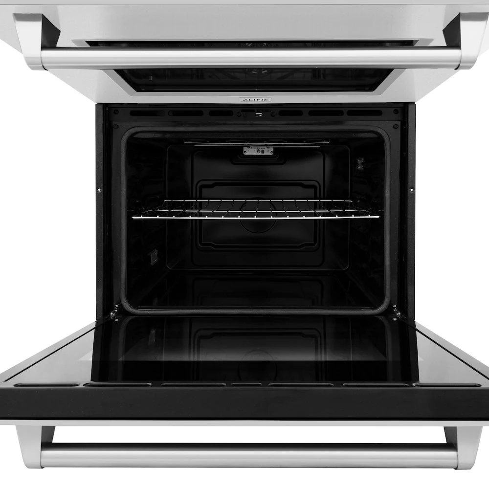 ZLINE 30 in. Professional True Convection Double Wall Oven with Air Fry and Self Clean in Stainless Steel, Open Box-Good Condition - Image 13