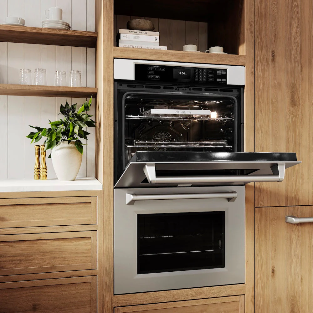 ZLINE 30 in. Professional True Convection Double Wall Oven with Air Fry and Self Clean in Stainless Steel, Open Box-Good Condition - Image 28