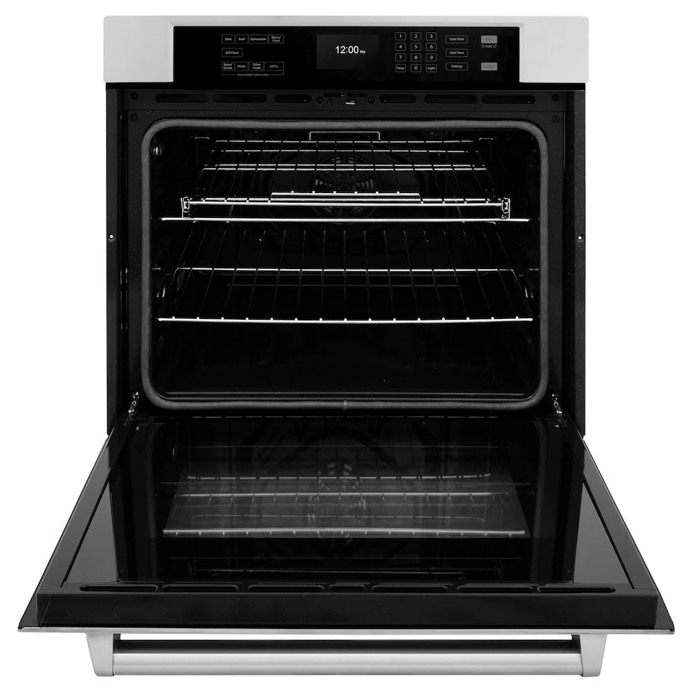 ZLINE 30 in. Professional True Convection Single Wall Oven with Air Fry and Self Clean in Stainless Steel, Open Box-Good Condition - Image 8
