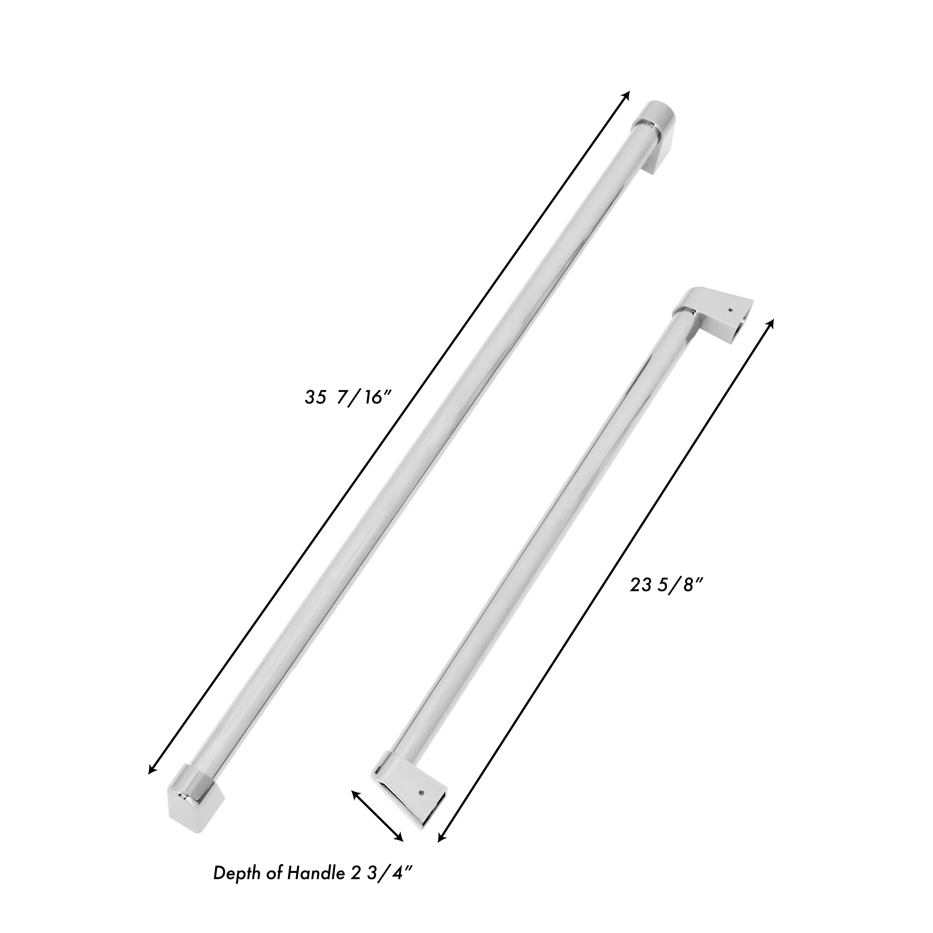 ZLINE 30" Refrigerator Panels in Stainless Steel for a 30" Built-in Refrigerator (RPBIV-304-30) - Image 7