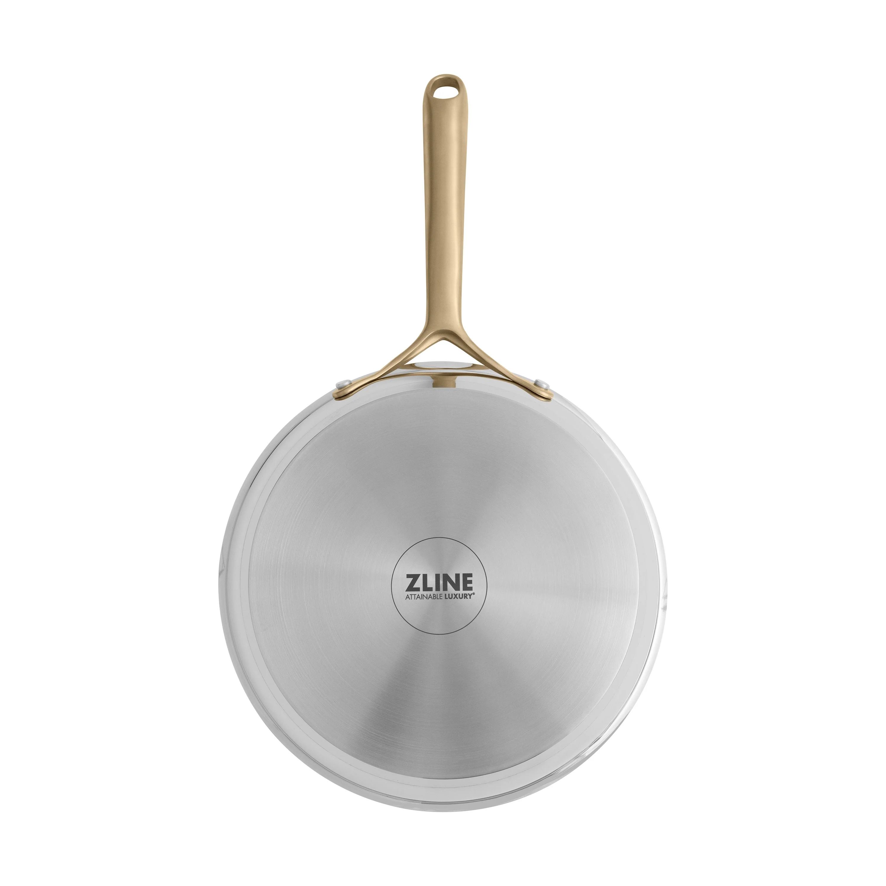 ZLINE 10-Piece Non-Toxic Stainless Steel with 3-Piece Nonstick Ceramic Cookware Set (CWSETL-NS-10) - Image 6