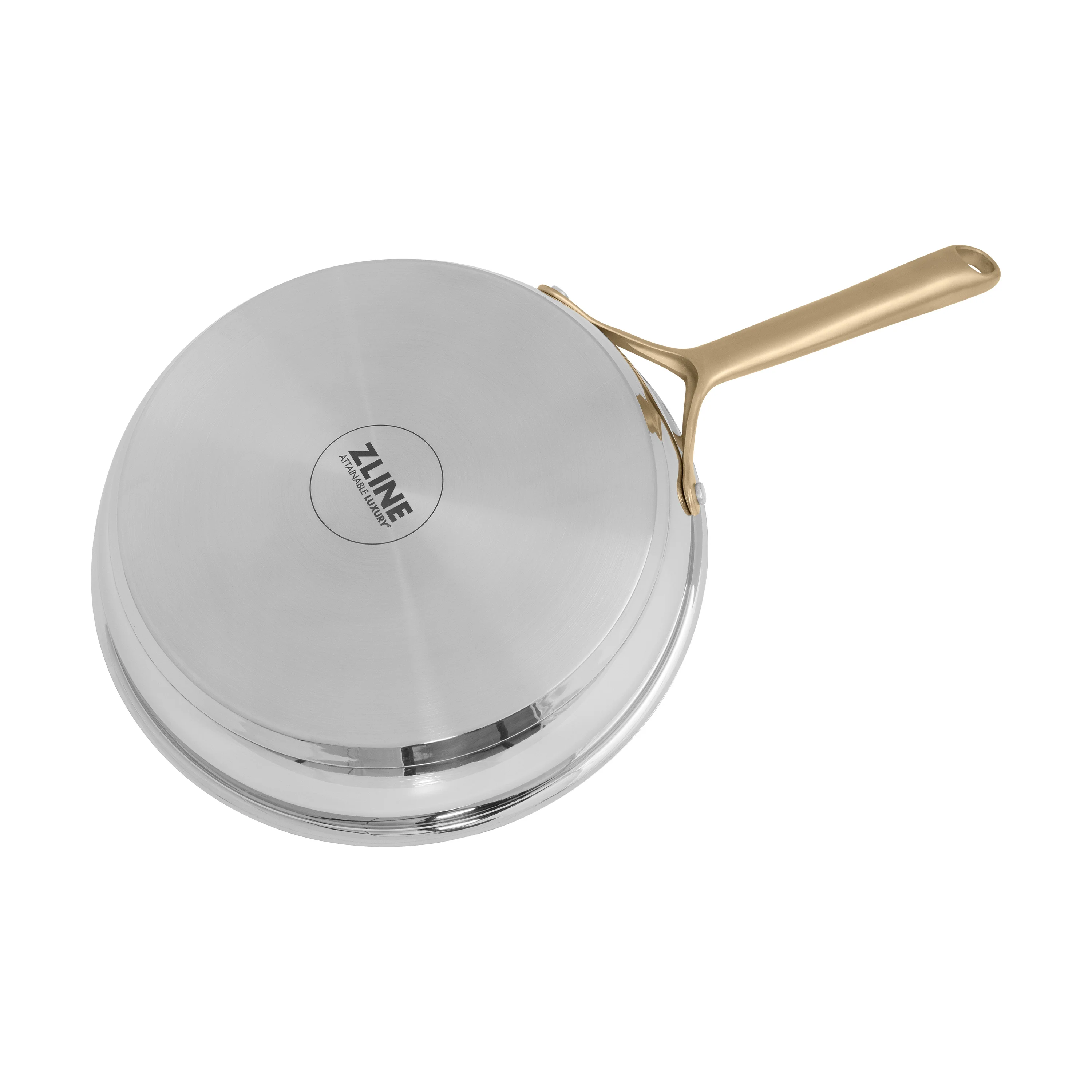 ZLINE 10-Piece Non-Toxic Stainless Steel with 3-Piece Nonstick Ceramic Cookware Set (CWSETL-NS-10) - Image 7