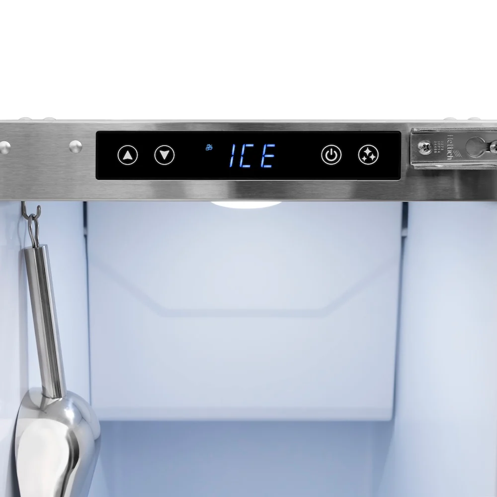 ZLINE 15 in. Touchstone Clear Cube Ice Maker with Drain Pump and Panel Ready Door, Open Box-Great Condition - Image 6