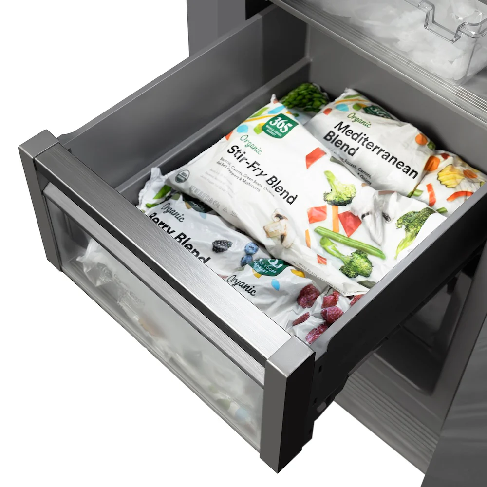 ZLINE 18 in. 8.6 cu. ft. Panel Ready Right Hinge Column Freezer with Graphite Gray Interior, Open Box-Great Condition - Image 19