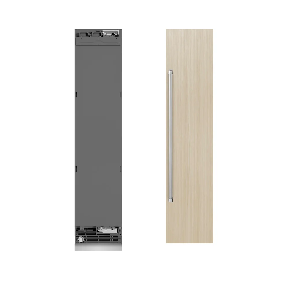 ZLINE 18 in. 8.6 cu. ft. Panel Ready Right Hinge Column Freezer with Graphite Gray Interior, Open Box-Great Condition - Image 7
