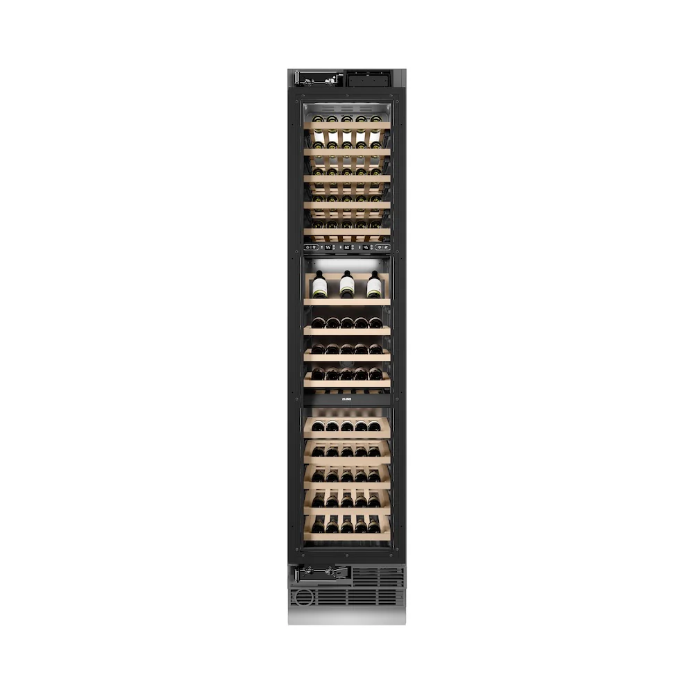 ZLINE 18 in. 9.0 cu. ft. Triple Zone 68 Bottle Panel Ready Left Hinge Column Wine Cooler, Open Box-Great Condition - Image 8