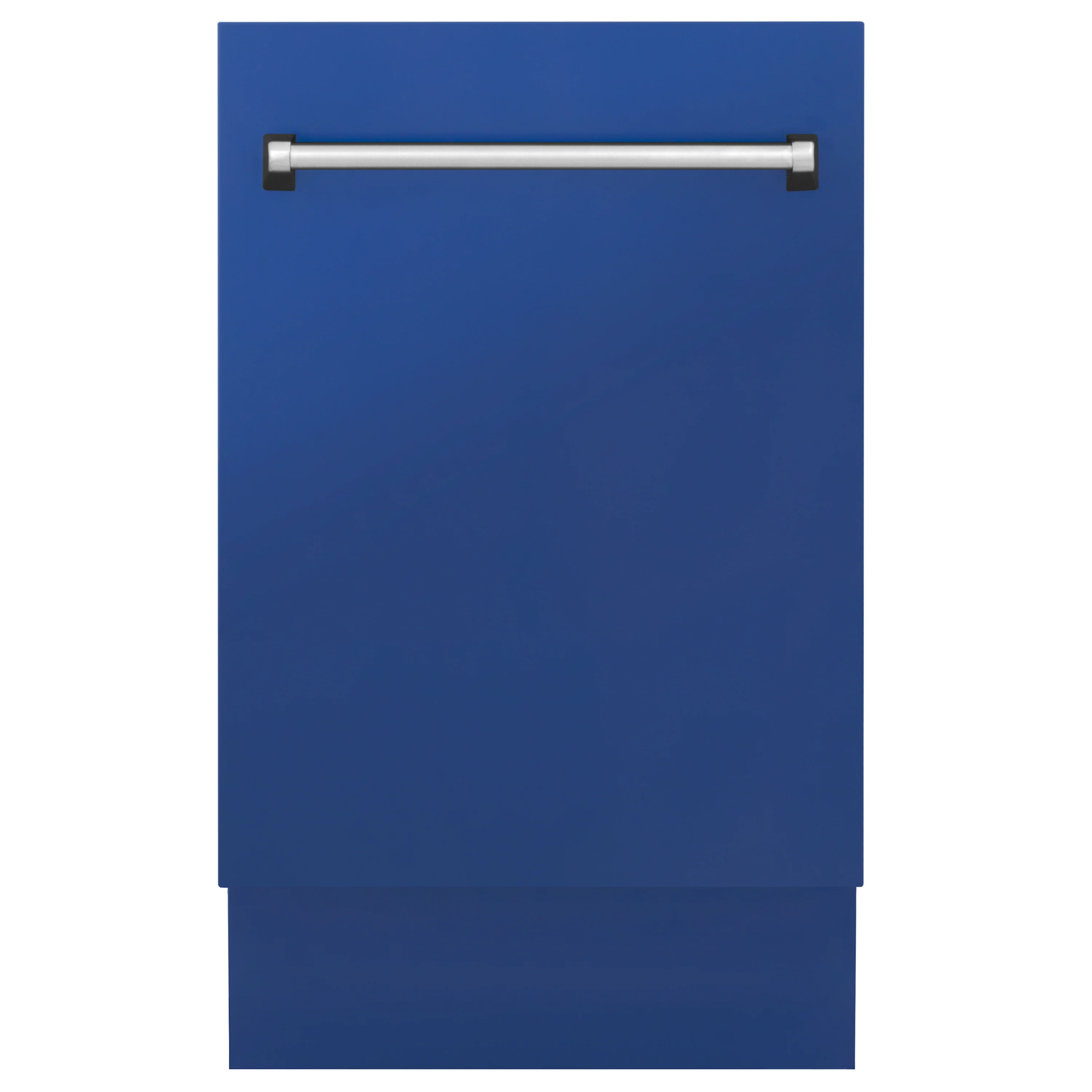 ZLINE 18 in. Tallac Series 3rd Rack Top Control Built-In Dishwasher in Blue Matte with Stainless Steel Tub, 51dBa (DWV-BM-18) - Image 4