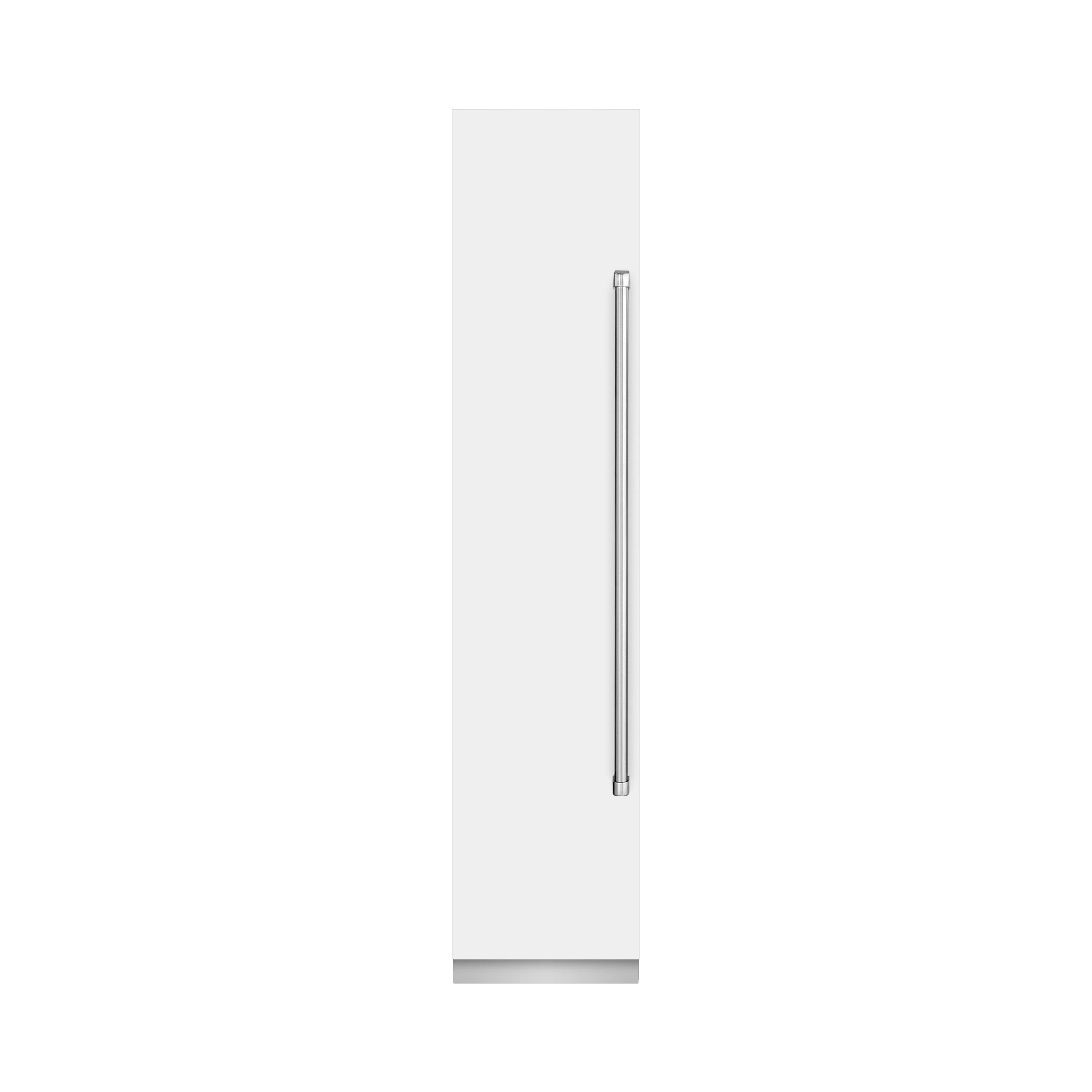 ZLINE 18 in. 8.6 cu. ft. Left Hinge Column Freezer in White Matte with Graphite Gray Interior (RCFVL-WM-18) - Image 4