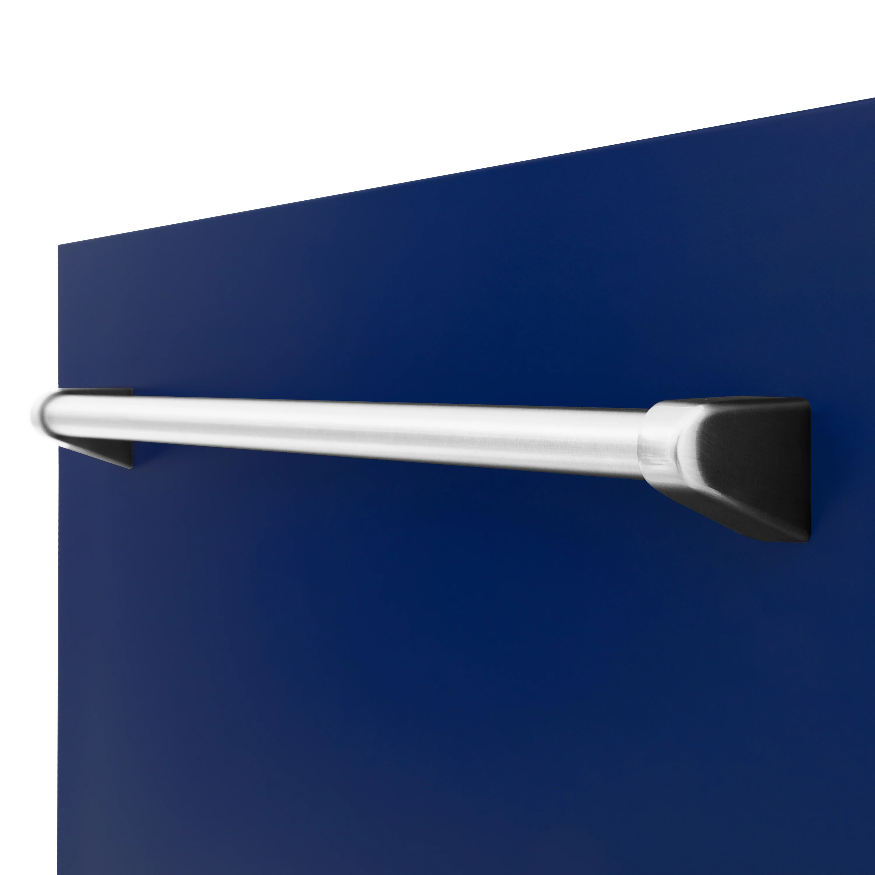 ZLINE 18" Tallac Dishwasher Panel in Blue Gloss with Traditional Handle (DPV-BG-18) - Image 5