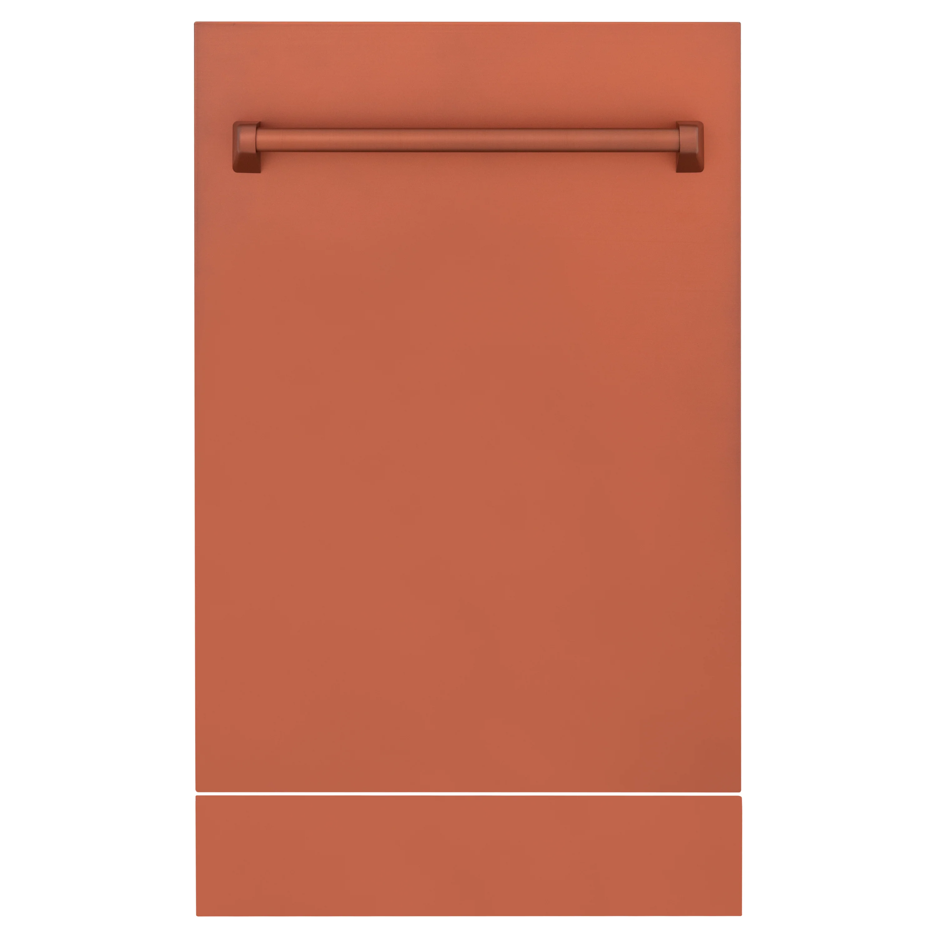 ZLINE 18" Tallac Dishwasher Panel in Copper with Traditional Handle (DPV-C-18) - Image 3