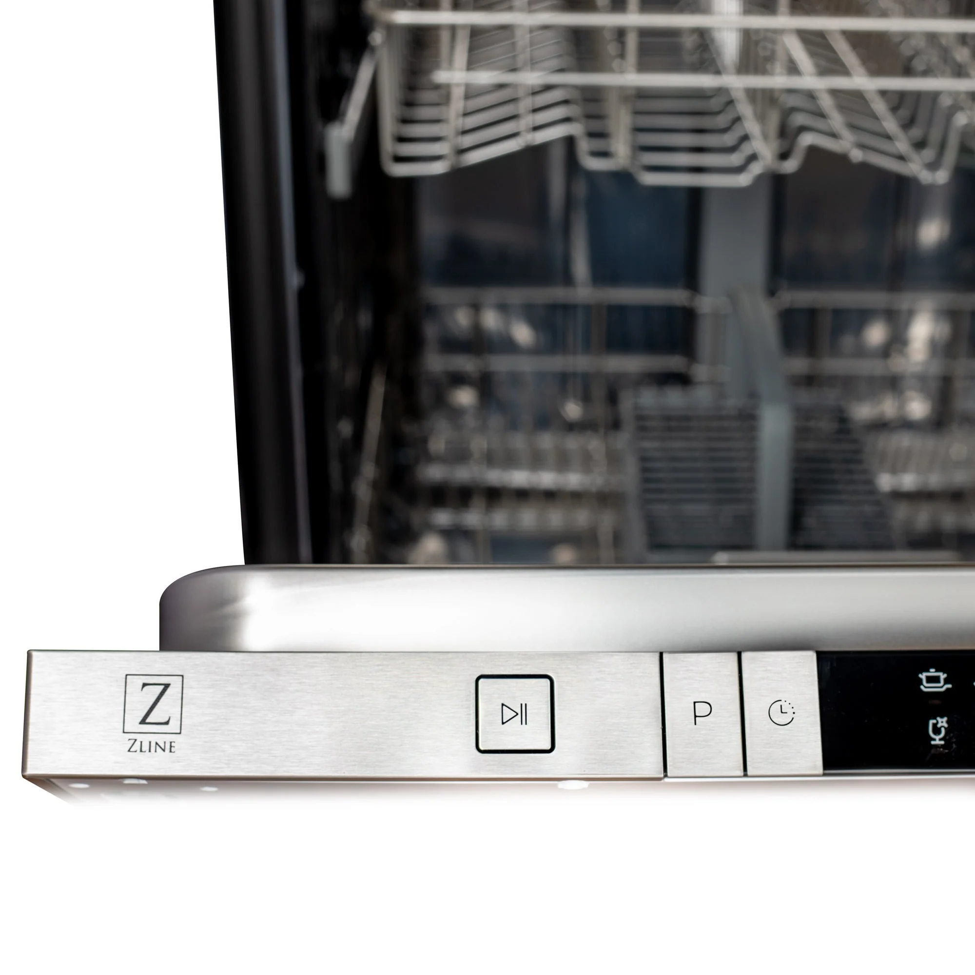 ZLINE 24 in. Top Control Dishwasher with Blue Matte Panel and Traditional Style Handle, 52dBa (DW-BM-24) - Image 6