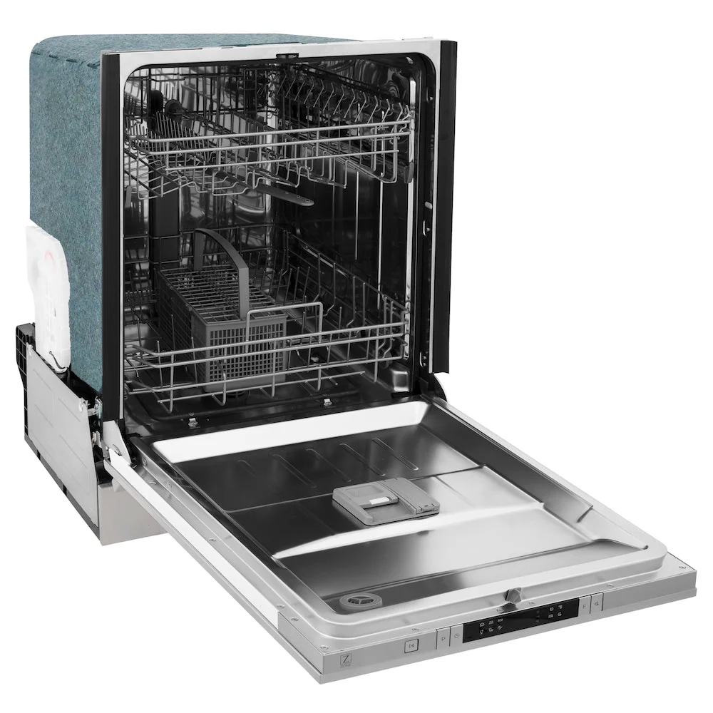 ZLINE 24 in. Top Control Dishwasher with Stainless Steel Panel and Traditional Style Handle, 52dBa (DW-304-H-24) - Image 6