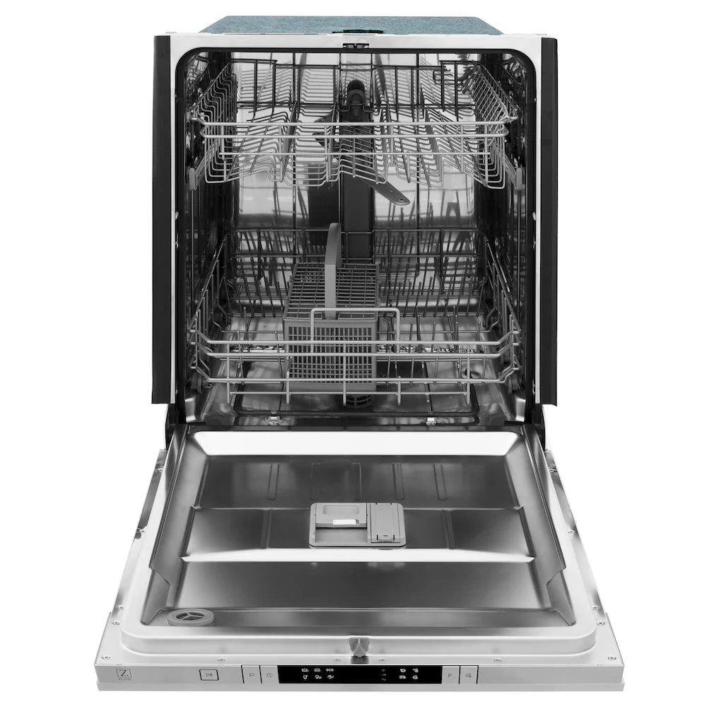 ZLINE 24 in. Top Control Dishwasher with Stainless Steel Panel and Traditional Style Handle, 52dBa (DW-304-H-24) - Image 8