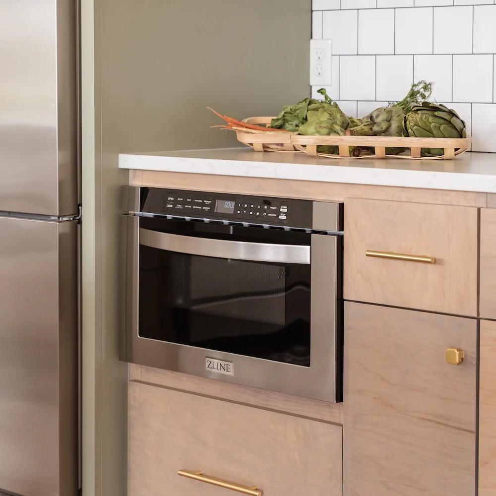 ZLINE 24 in. 1.2 cu. ft. Built-in Microwave Drawer in Stainless Steel, Open Box-Great Condition - Image 6