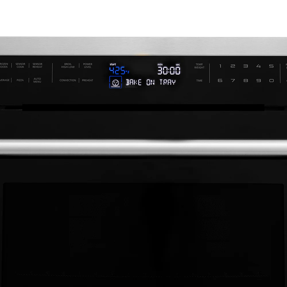 ZLINE 24 in. 1.6 cu ft. Built-in Convection Microwave Oven in Stainless Steel with Speed and Sensor Cooking, Open Box-Great Condition - Image 10