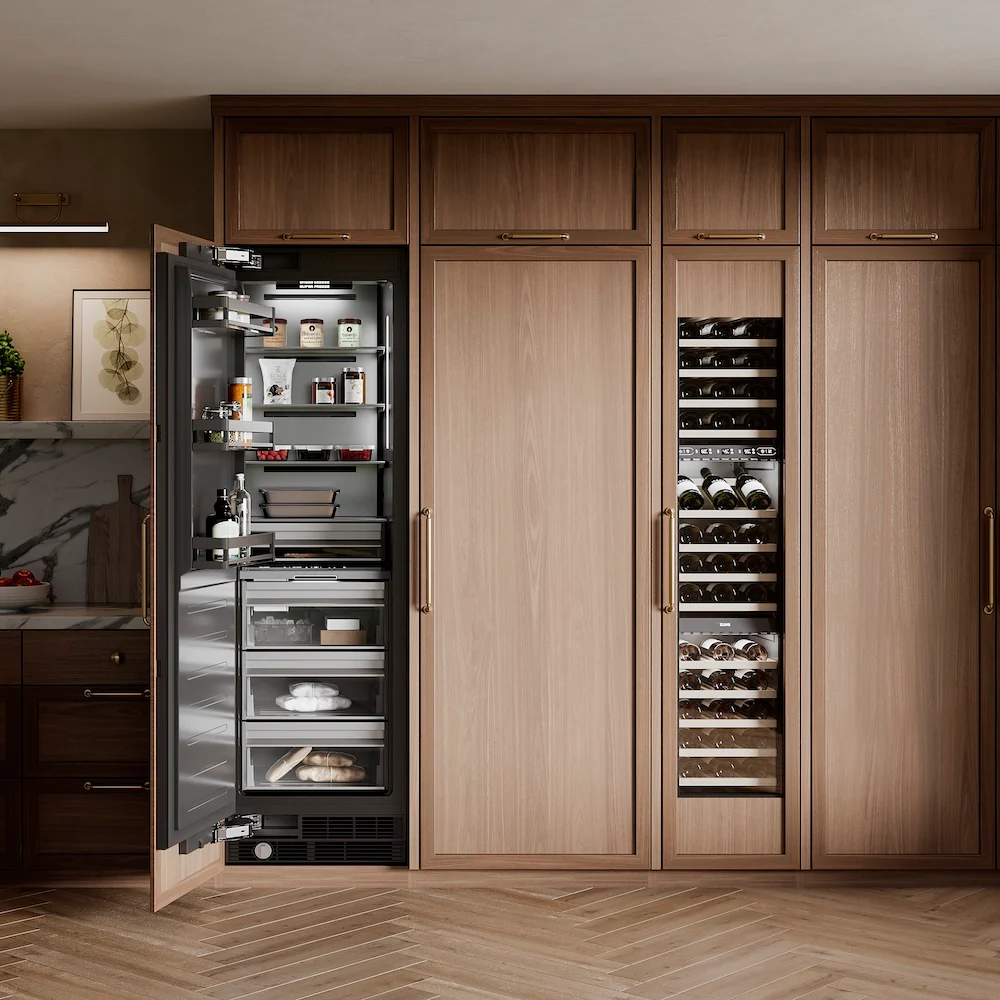 ZLINE 24 in. 12.4 cu. ft. Panel Ready Column Freezer with Graphite Gray Interior, Open Box-Great Condition - Image 4