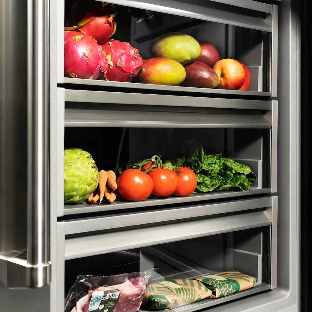 ZLINE 24 in. 12.5 cu. ft. Panel Ready Column Refrigerator with Graphite Gray Interior, Open Box-Great Condition - Image 15