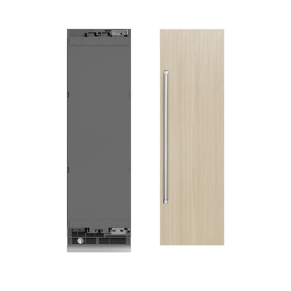 ZLINE 24 in. 12.5 cu. ft. Panel Ready Column Refrigerator with Graphite Gray Interior, Open Box-Great Condition - Image 6