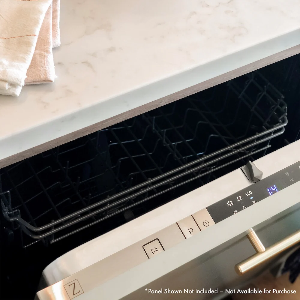 ZLINE 24 in. Panel Ready Top Control Built-In Dishwasher with Stainless Steel Tub, 52dBa, Open Box-Great Condition - Image 9