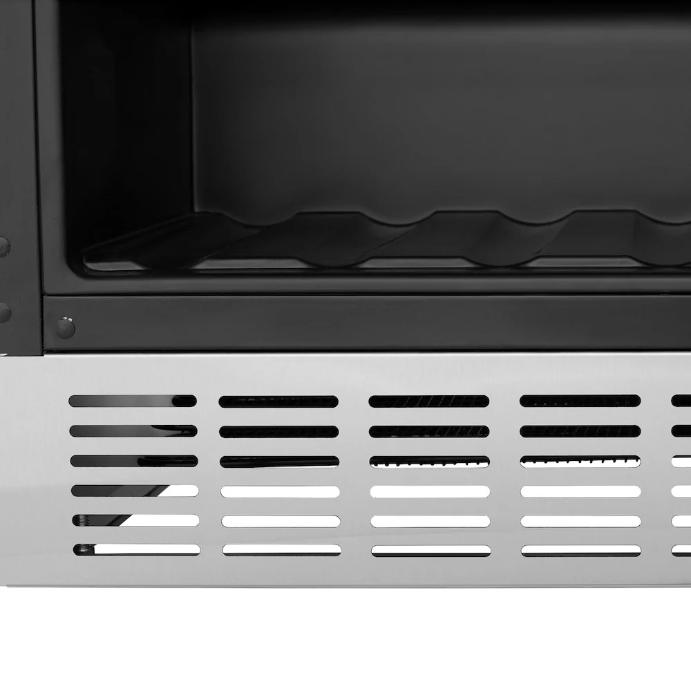 ZLINE 24 in. Monument 154 Can Beverage Fridge in Stainless Steel (RBV-US-24) - Image 9