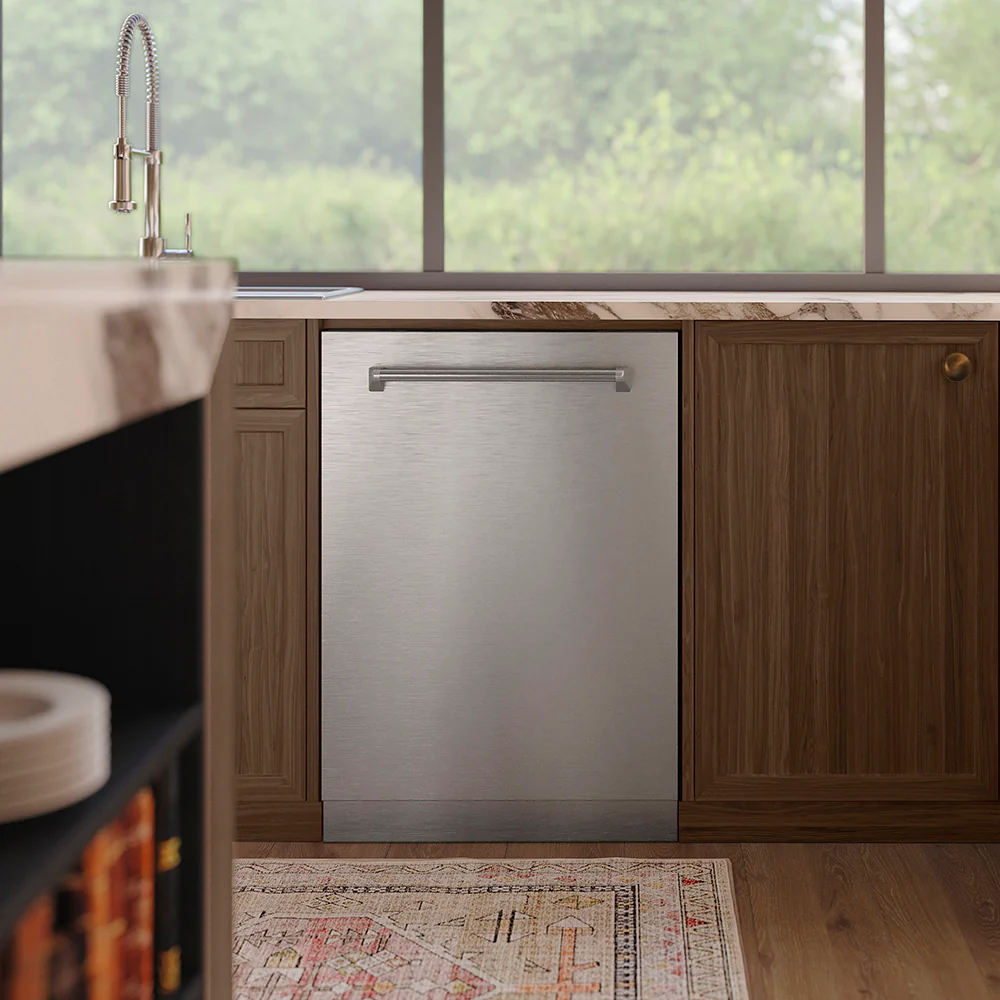 ZLINE 24 in. Monument Series 3rd Rack Dishwasher with Auto Door Open Drying, 44dBa, Stainless Steel Panel (DWMT-304-24) - Image 24