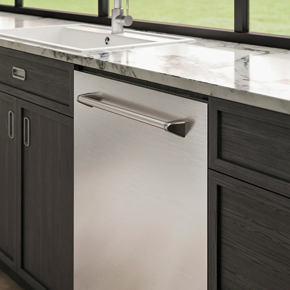 ZLINE 24 in. Monument Series 3rd Rack Dishwasher with Auto Door Open Drying, 44dBa, Stainless Steel Panel (DWMT-304-24) - Image 27