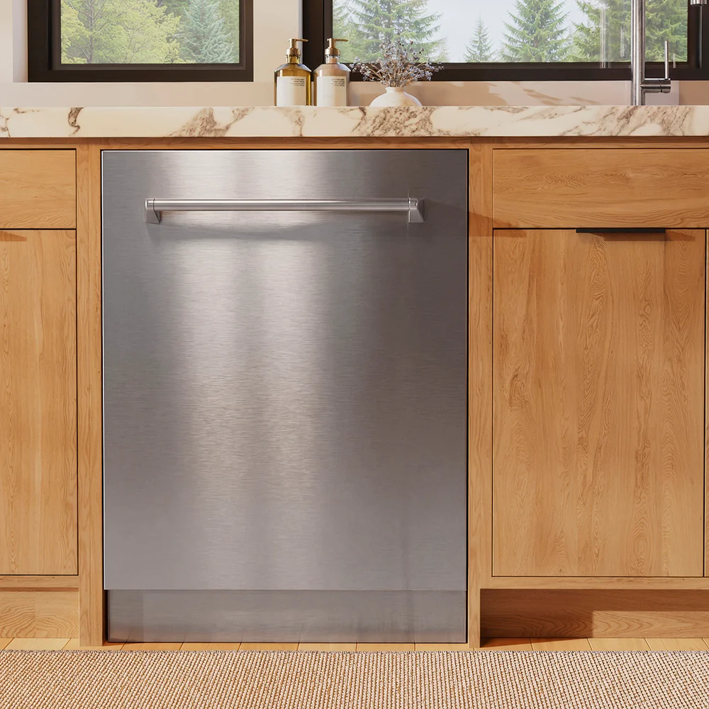 ZLINE 24 in. Monument Series 3rd Rack Dishwasher with Auto Door Open Drying, 44dBa, Stainless Steel Panel (DWMT-304-24) - Image 31