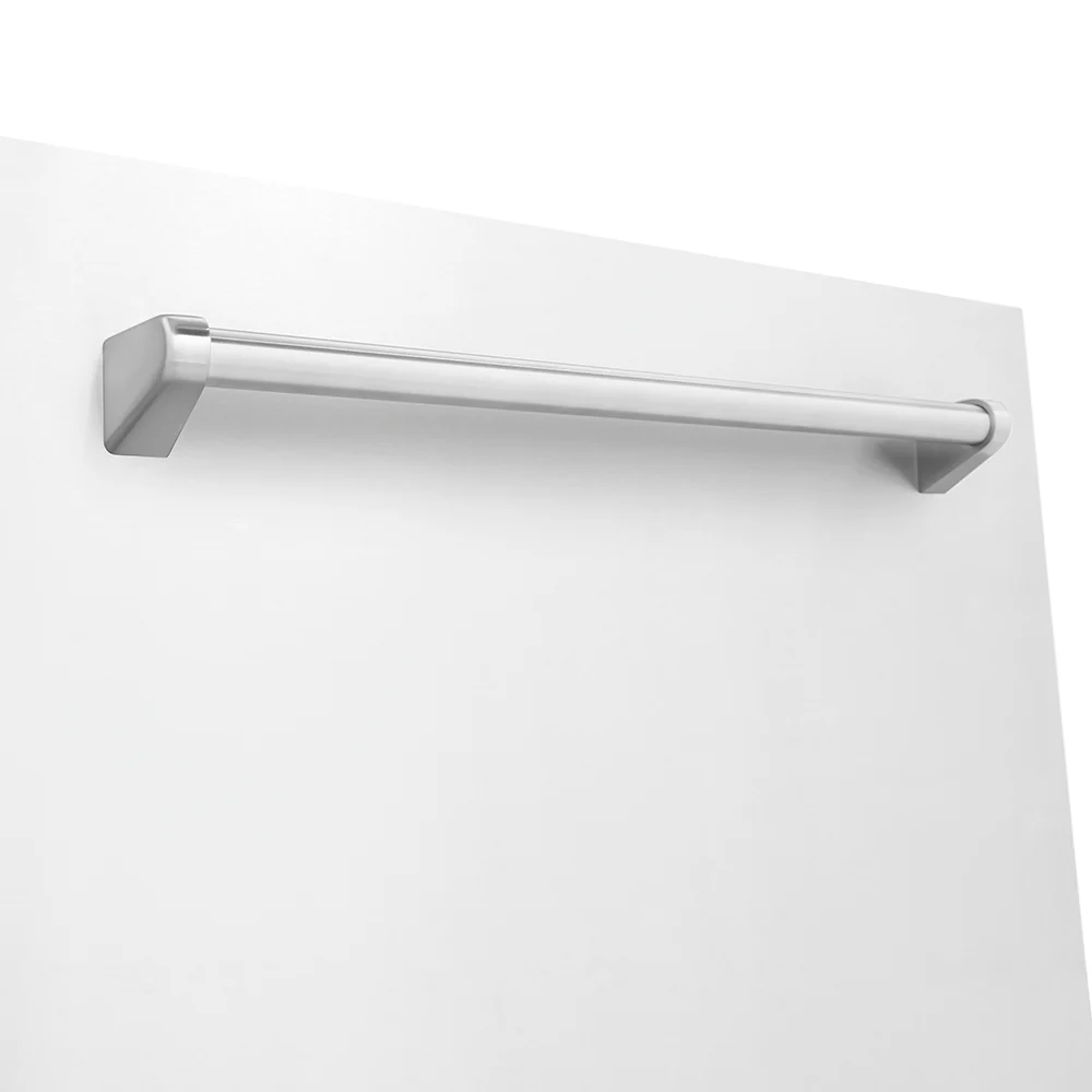 ZLINE 24 in. Monument Series 3rd Rack Dishwasher with Auto Door Open Drying, 44dBa, White Matte Panel (DWMT-WM-24) - Image 9