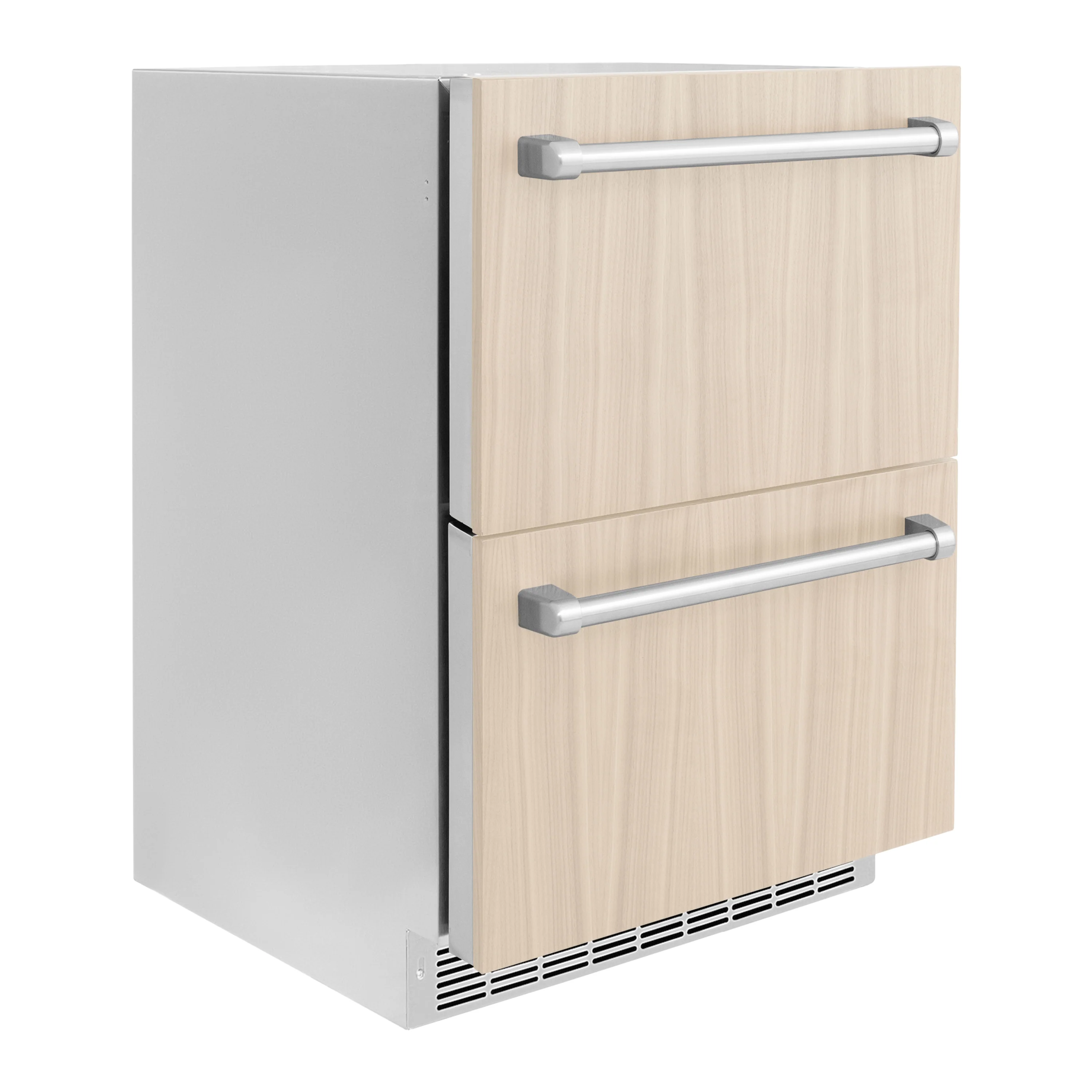 ZLINE 24 in. Touchstone 168 Can Outdoor-Rated Dual Refrigerator Drawer with Panel-Ready Doors (RDSPO-24) - Image 5